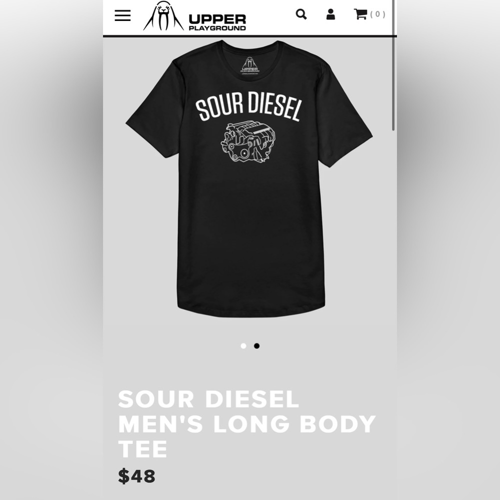 Sour Diesel Upper Playground Tee